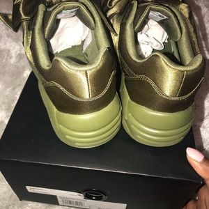 Puma Shoes - Puma for Fenty Bow Sneakers - Olive Branch Puma Shoes - Puma for Fenty Bow Sneakers - Olive Branch